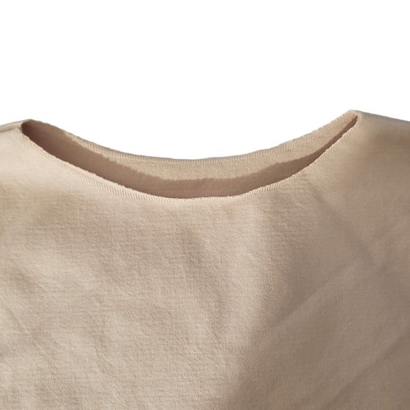 CT763 Skims NWOT Essential Crew Neck Short sleeve Bodysuit Thong Clay - Picture 2 of 3